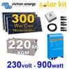 Solar kit 300Wp Victron AC 230V 900W