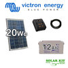 Kit solaire 12v 20Wc + batterie 12Ah VICTRON