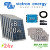 Kit solaire photovoltaïque Victron 24v 800Wc 880Ah pt