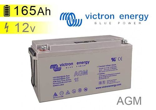 Batería AGM 165Ah 12V Victron Energy