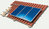 Structure de pose pour 1 panneau solaire 35mm sur toit en tuiles ou ardoises