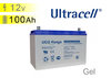Batterie solaire GEL 12v 100Ah Ultracell UC