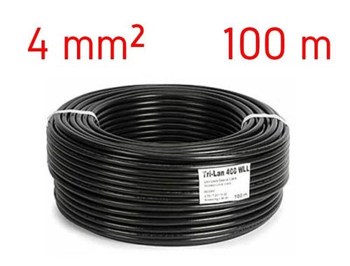 Solar cable 4 mm² - 100 meters - red or black