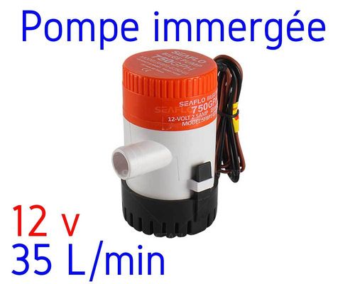 Water pump 12V - 35 liters per min