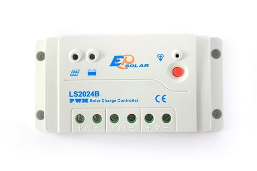 Régulateur de charge 10A 12-24V capteur crépusculaire et timer LS1024R EPSOLAR it